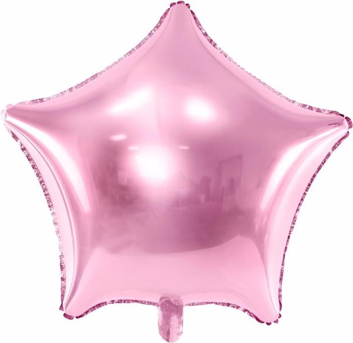 Produktbild Partydeco Sternballon Hellrosa 48cm (1 x)