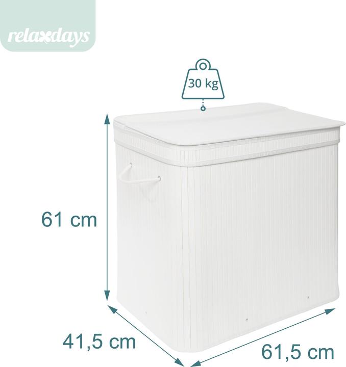 Actual product image Relaxdays Laundry bin (150 l)