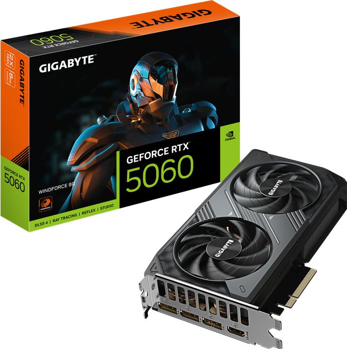 Immagine prodotto Gigabyte GeForce RTX 5060 Windforce (8 GB)