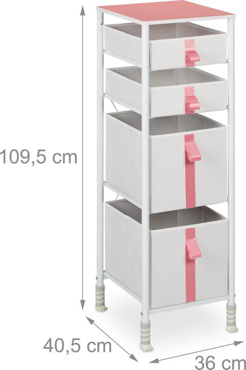 Actual product image Relaxdays Chest of Drawers for Children