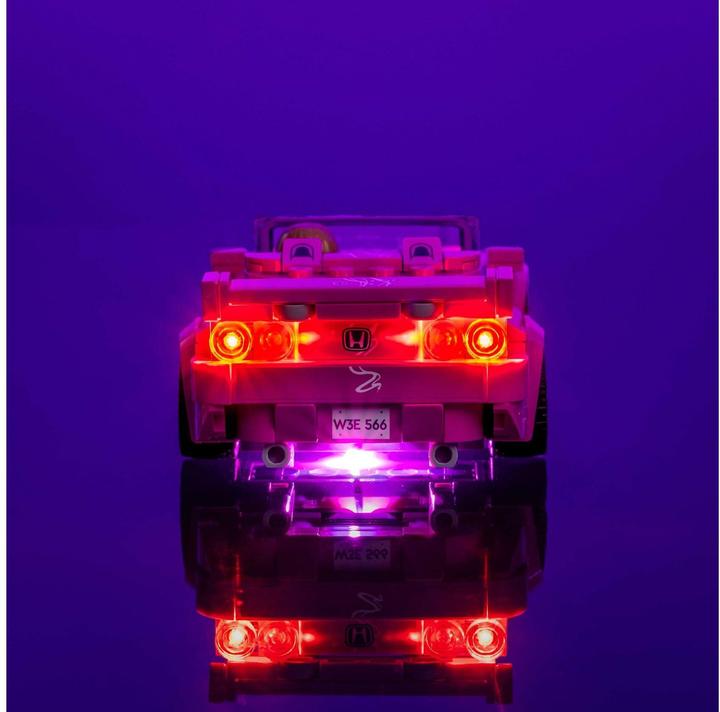 Actual product image Light my bricks LED light set for LEGO 77241 2 Fast 2 Furious - Honda S2000