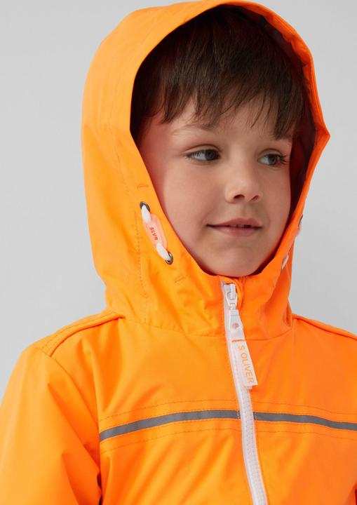 Image du produit S.Oliver Outdoor-Jacke Leichte Jacke mit elastischem Saum und dekorativen Nähten (110)