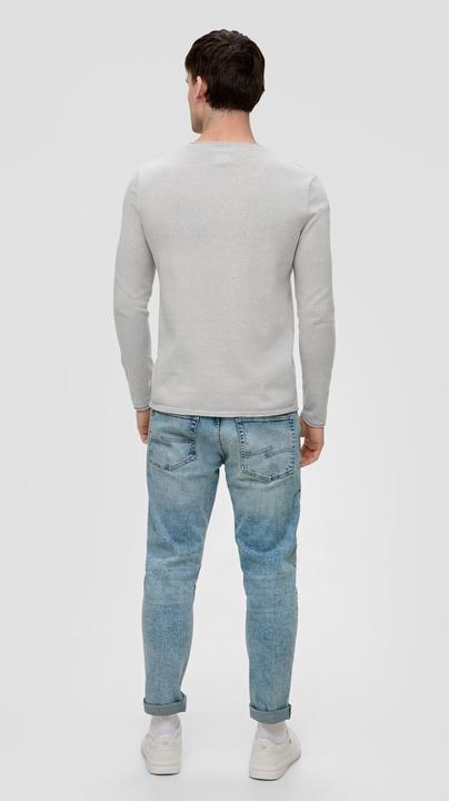 Produktbild s.Oliver Strickpullover Strickpullover mit Rollsaum (S)