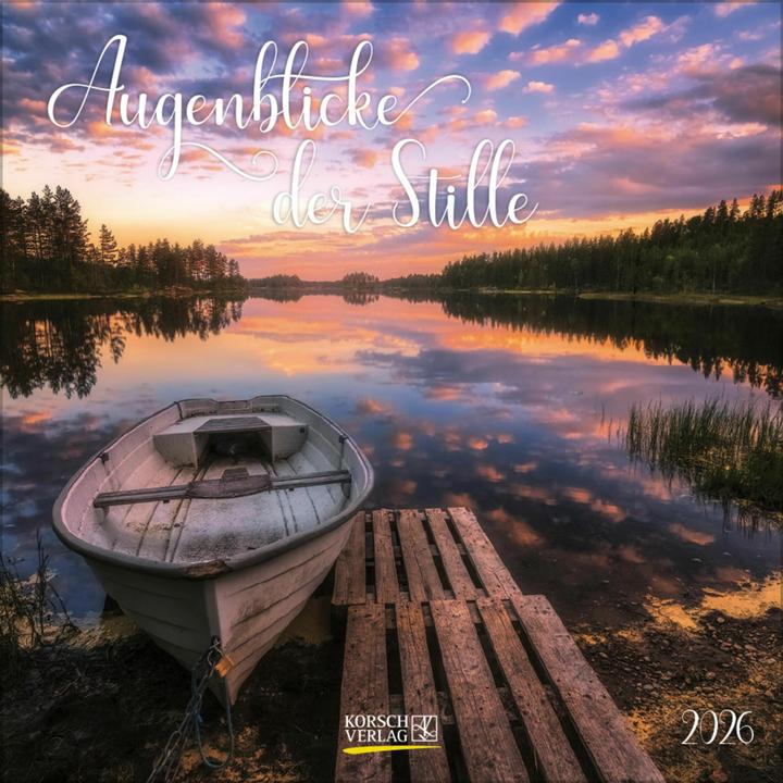 Actual product image Augenblicke der Stille 2026 (30 x 30 cm)