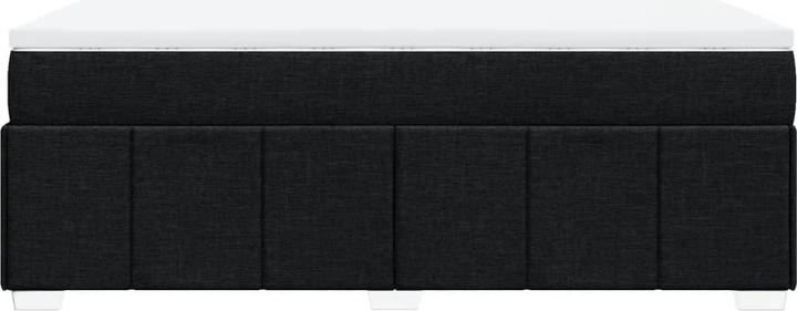 Produktbild vidaXL Bo x springbett mit Matratze 90 x 200 cm Stoff (90 x 200 cm)