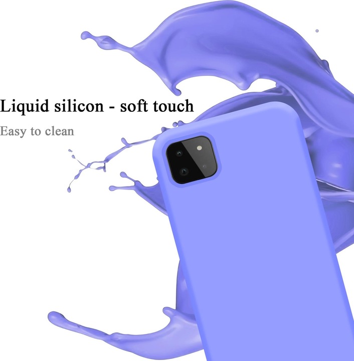 Actual product image Cadorabo TPU Liquid Silicone Case Cover (Samsung Galaxy A22 5G)