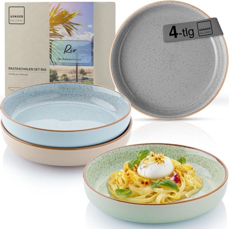 Sänger Pastaschalen Set Rio, Teller, Mehrfarbig