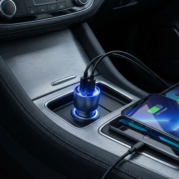 Produktbild Technaxx Dual KFZ-Ladegerät 60W TX-306