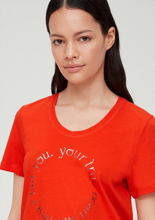 Produktbild S.Oliver T-Shirt Baumwollshirt mit Frontprint (34)