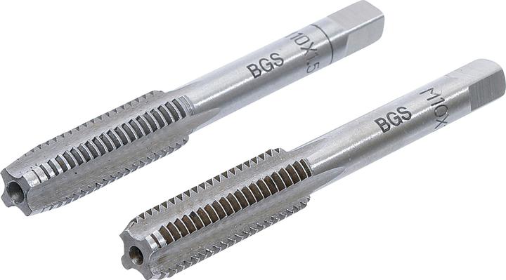 Produktbild BGS Gewindebohrer Vor- und Fertigschneider M10 x 1,5 mm 2-tlg.