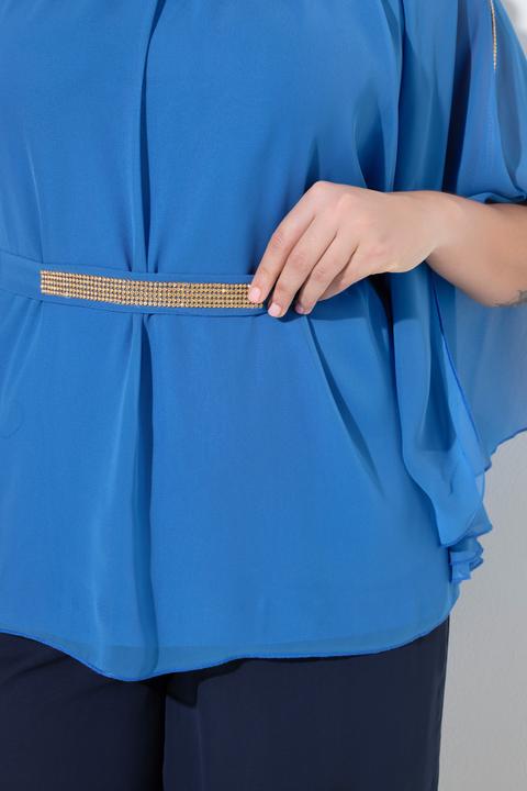 Actual product image Ulla Popken Layered Chiffon Blouse (58)