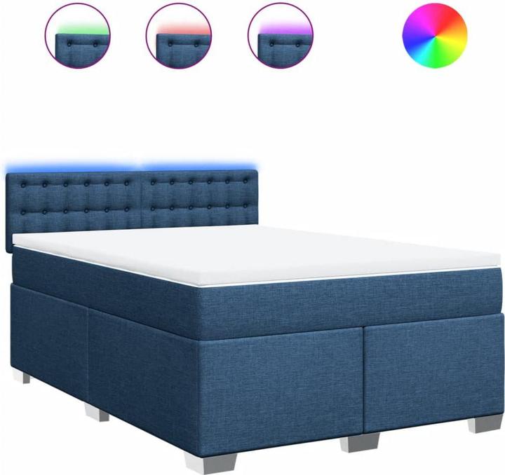 Actual product image vidaXL Boxspringbett (140 x 200 cm)