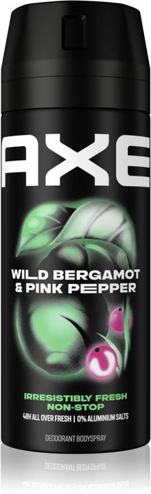 Productafbeelding AXE Wilde Verse DEO Bergamot & Roze peper 150ml (Spuit, 150 ml)