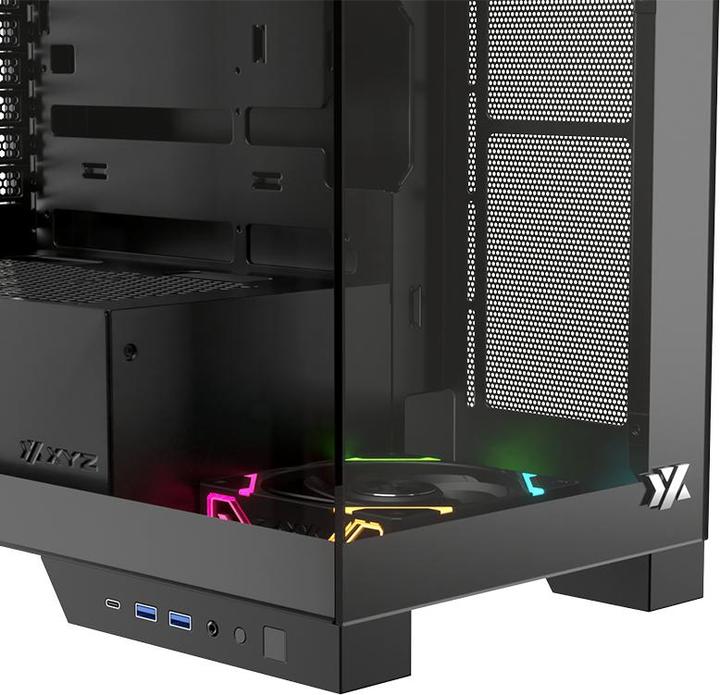Actual product image xyz X-CS-TRIFECTA-B (mATX, ATX, Mini-ITX)