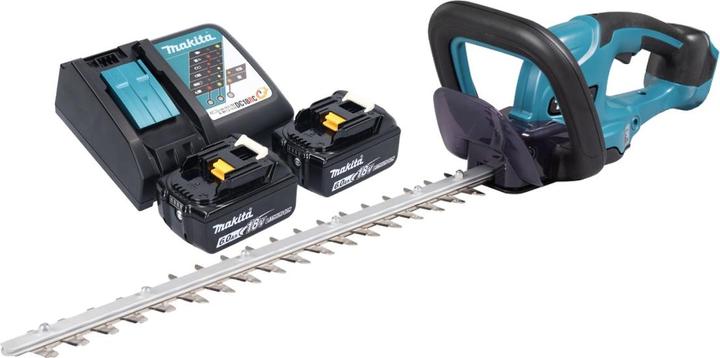 Produktbild Makita DUH 507 RG2 Akku Heckenschere 18 V 50 cm + 2x Akku 6,0 Ah + Ladegerät (Akkubetrieb)