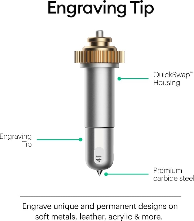 Actual product image Cricut Spare blade Engraving pin