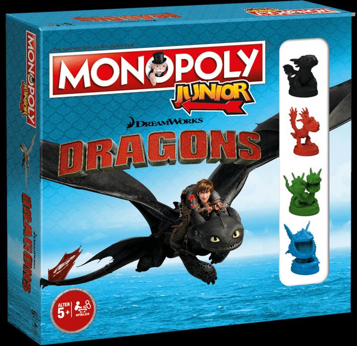 Image du produit Monopoly Édition pour les collectionneurs de dragons du Junior (Allemand)