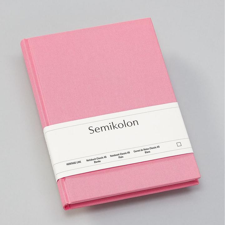 Image du produit Semikolon Classic (A5, Blanc, Couverture rigide)