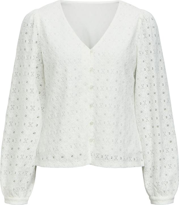 Immagine prodotto Object V-Ausschnitt Puffärmel Bluse (M)