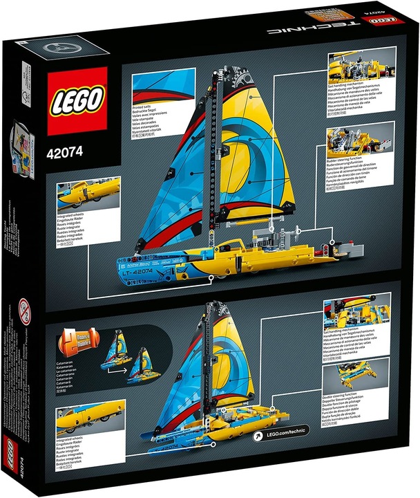 Produktbild LEGO Rennyacht (42074, LEGO Technic)