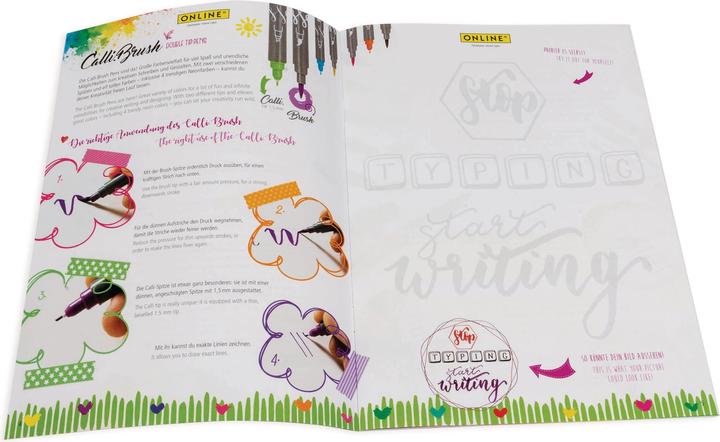 Produktbild Online Handlettering Set (Blau)