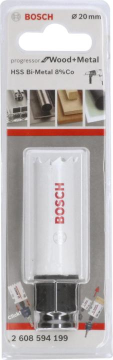 Image du produit Bosch Professional Zubehör Scie cloche Progressor for Wood and Metal, 20 mm (20 mm)