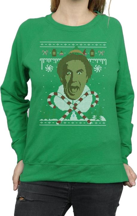 Produktbild Elf Christmas Fair Isle Sweatshirt (XXL)