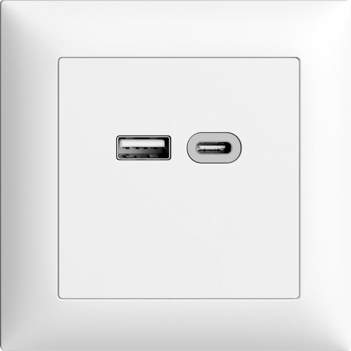 Produktbild Feller USB-Ladesteckdose