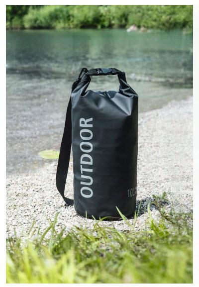 Produktbild Hama Outdoortasche wasserdicht, 10 l, schwarz (10 l)