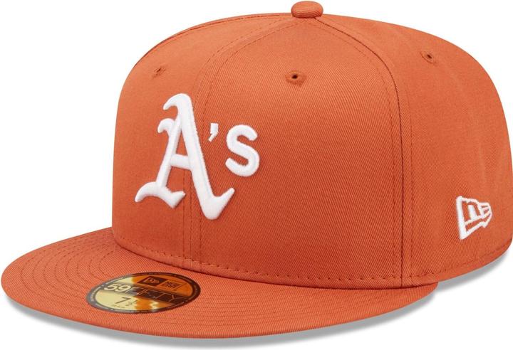 Image du produit New Era 59Fifty Fitted Cap - Oakland Athletics rust orange (7)