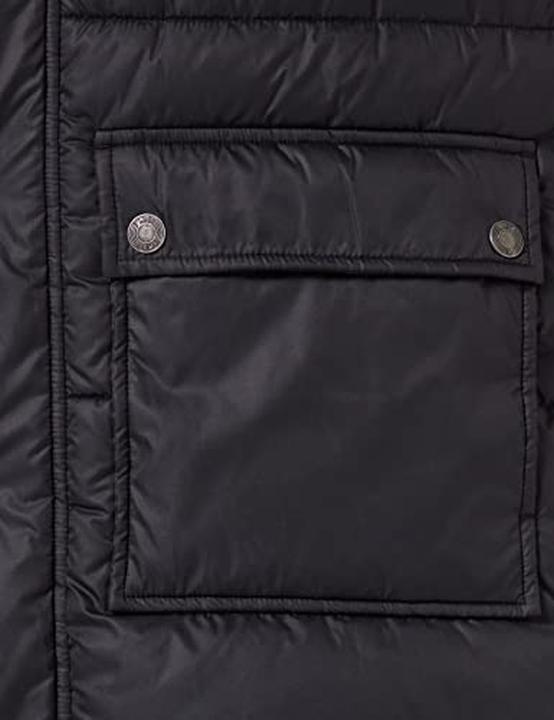 Actual product image MO Stylish Winter Jacket with Logo Buttons, Hood, and Pockets