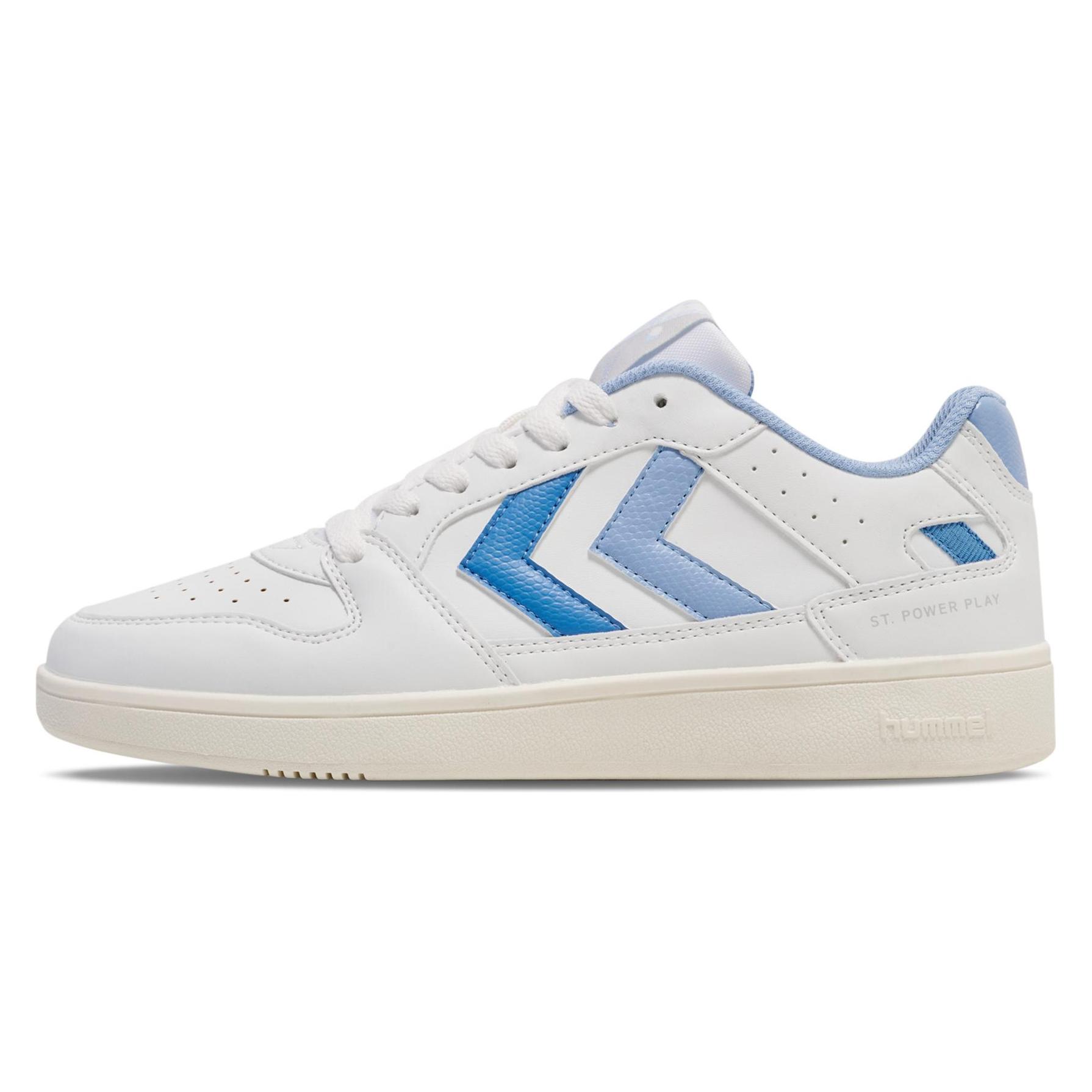 Hummel, Damen, Sneakers, St. Power Play Wmns Lzd, Blau, Weiss, (39)