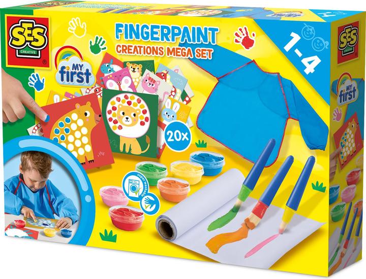 Image du produit Ses My first - Fingerfarben-Kreationen Mega-Set