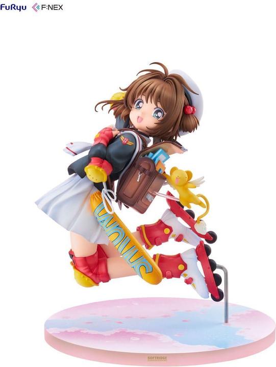 Actual product image Furyu NacCardcaptor Sakura honeko FNEX statuette 1/7 25th Anniversary Sakura Kinomoto 17 cm