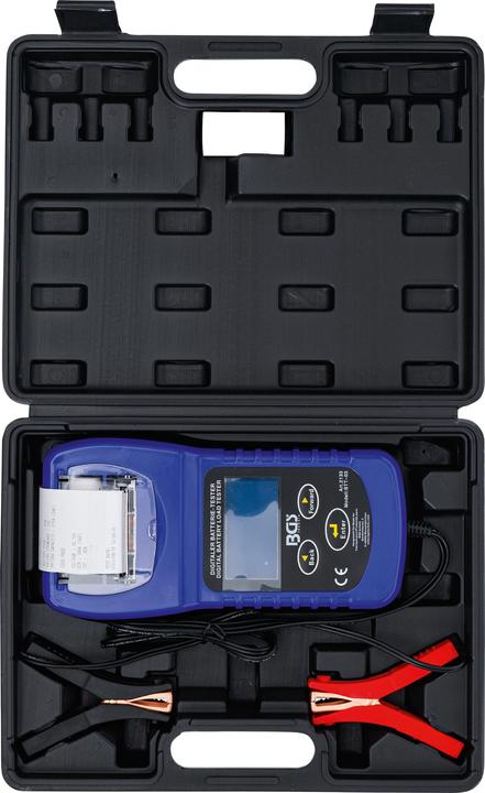 Produktbild BGS Digitaler Batterie- und Ladesystem-Tester mit Drucker (1 Stk., AA, 1.44 mAh, Ladegerät inkl. Akku)
