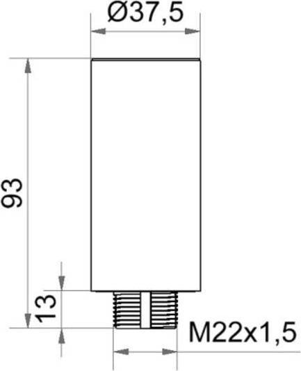 Produktbild Werma Black Tube Adaptor