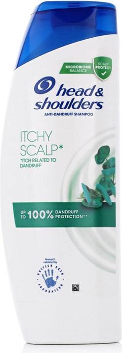 Actual product image Head & Shoulders Itchy Scalp Anti-Dandruff Shampoo - Anti-dandruff shampoo 400ml (400 ml, Liquid shampoo)