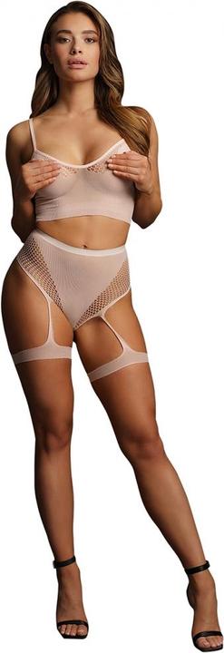 Image du produit Le Désir 2PC Bra set with garters - O/S (Taille unique)