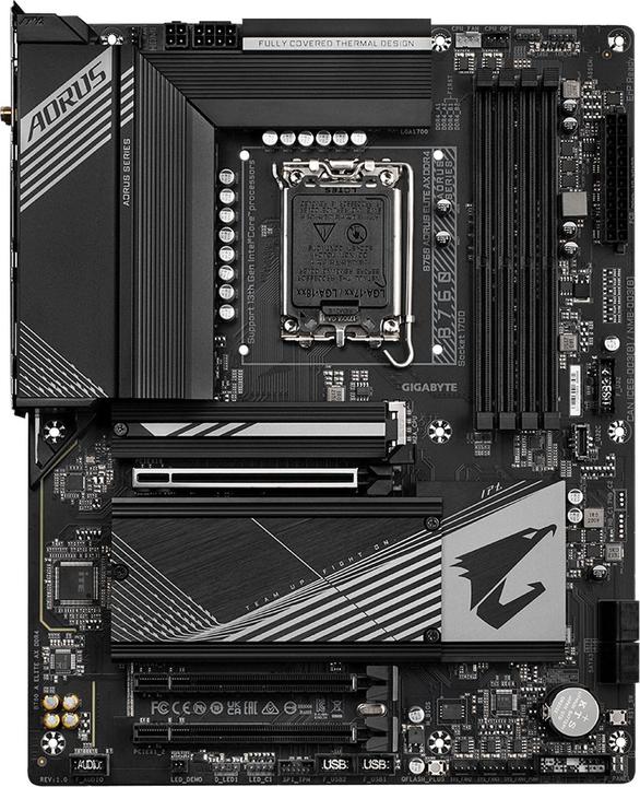 Produktbild Gigabyte B760 A ELITE AX (LGA 1700, Intel B760 Express, ATX)
