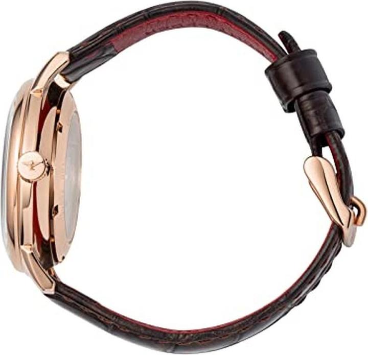 Actual product image Elysee Vintage Master Automatic Date Display Rose Gold Strap