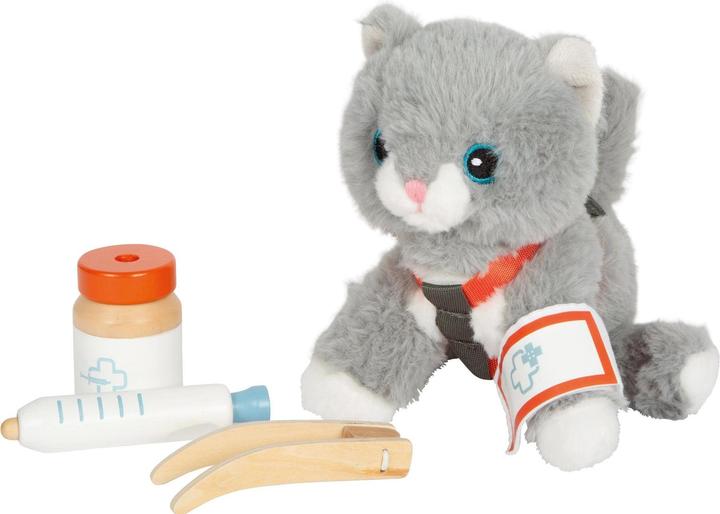 Image du produit small foot Katze mit Tasche und Pflege-Set (20 cm)