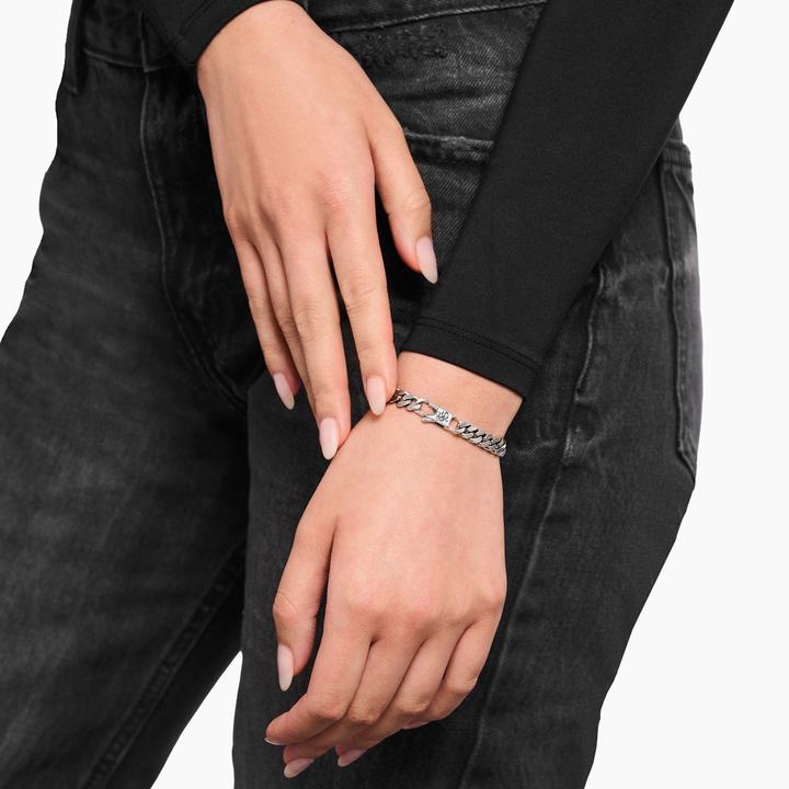 Immagine prodotto Thomas Sabo Panzerarmband Silber (18 cm, Argento 925)