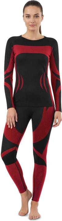 Produktbild Normani 2 x Thermooberteil Langarm Shirt Skiunterwäsche für Damen - 9851 (S, M)