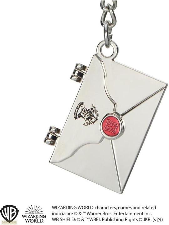 Image du produit Noble Collection Harry Potter Porte-clés métal Hogwarts Acceptance Letter