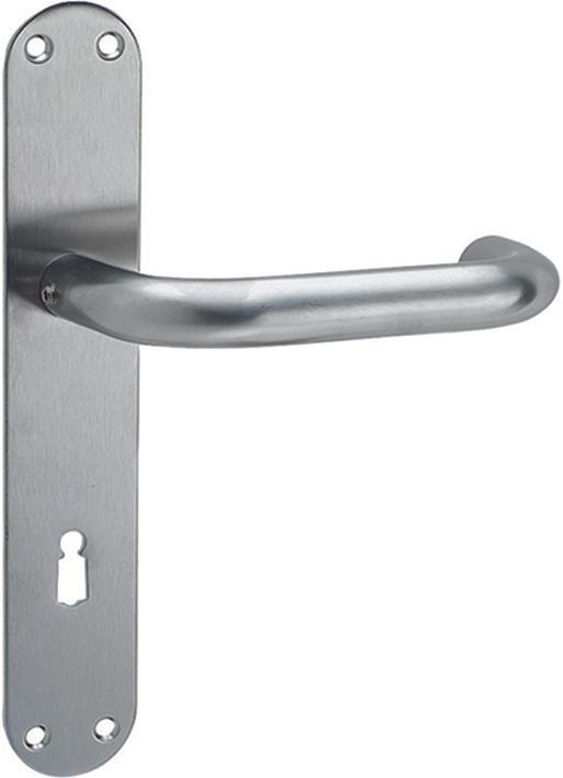 Actual product image Nickal lever handle sets (Door set)