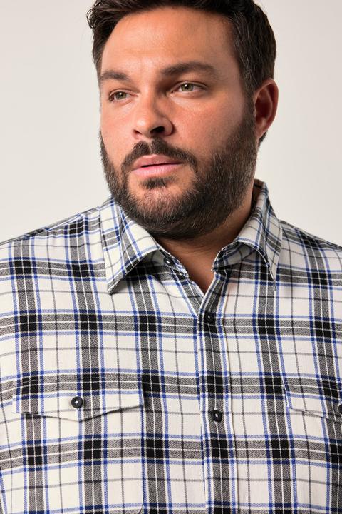 Produktbild Men+ Karo-Flanellhemd, Langarm, Kentkragen, Comfort Fit (5XL)