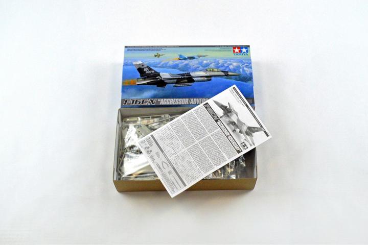 Actual product image Tamiya F-16C/N Aggressor/Adversary