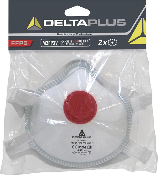 Produktbild Delta Plus Gesichtsmaske (FFP3, 2x)