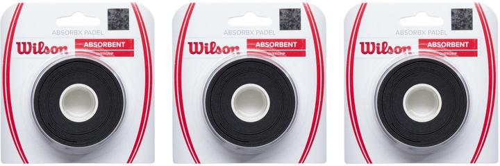 Immagine prodotto Wilson Absorbx Padel Overgrip Black (3x)