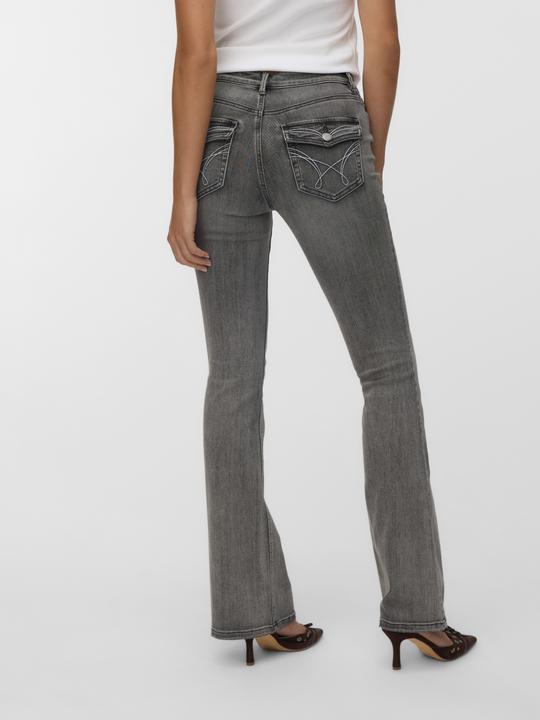 Actual product image Vero Moda VMCAMILLE Niedrige Taille Ausgestellt Jeans Ausgestellt (32)